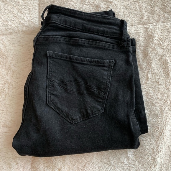 Abercrombie & Fitch Denim - Black skinny jeans